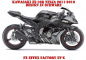 Preview: Beispiel Bild für die Farben, EV-X Schwarz für Kawasaki ZX-10R Ninja 2011-2015